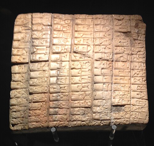 Ebla tablets